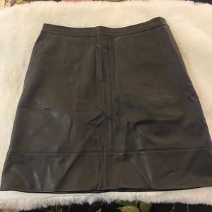 Genuine leather skirt size 12